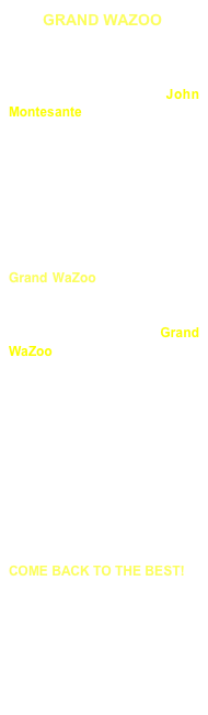         GRAND WAZOO
was formed in mid-1981 at St Kilda, Melbourne by Musician Arranger, Composer John Montesante, who still leads the  band today . 
John created an exceptional Australian Soul Extravaganza and Concert band, which  introduced Afro-American Soul hits and dance repertoires, as well as rare Soul gems, and Grand WaZoo band originals in that same brassy, big Soul style. 
Now, 36 years later Grand WaZoo remains THE BAND OF CHOICE for those who require superb Music, unrivaled entertainment value &  first-class professionalism in Venues, Media, Festival, Concert, Major Events, Studio, Private or Corporate environments. 
You’ve seen the rest; 
COME BACK TO THE BEST!
